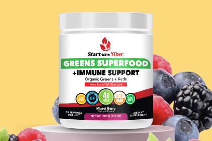 Start With Fiber (Greens Superfood + Immunity Support)